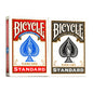 Bicycle Standard Playing Cards, Standard Poker Size Deck of Cards, Red & Blue (2 Pack), Classic Cards for Poker, Blackjack, Family Game Night & Card Games, Fun for All Ages