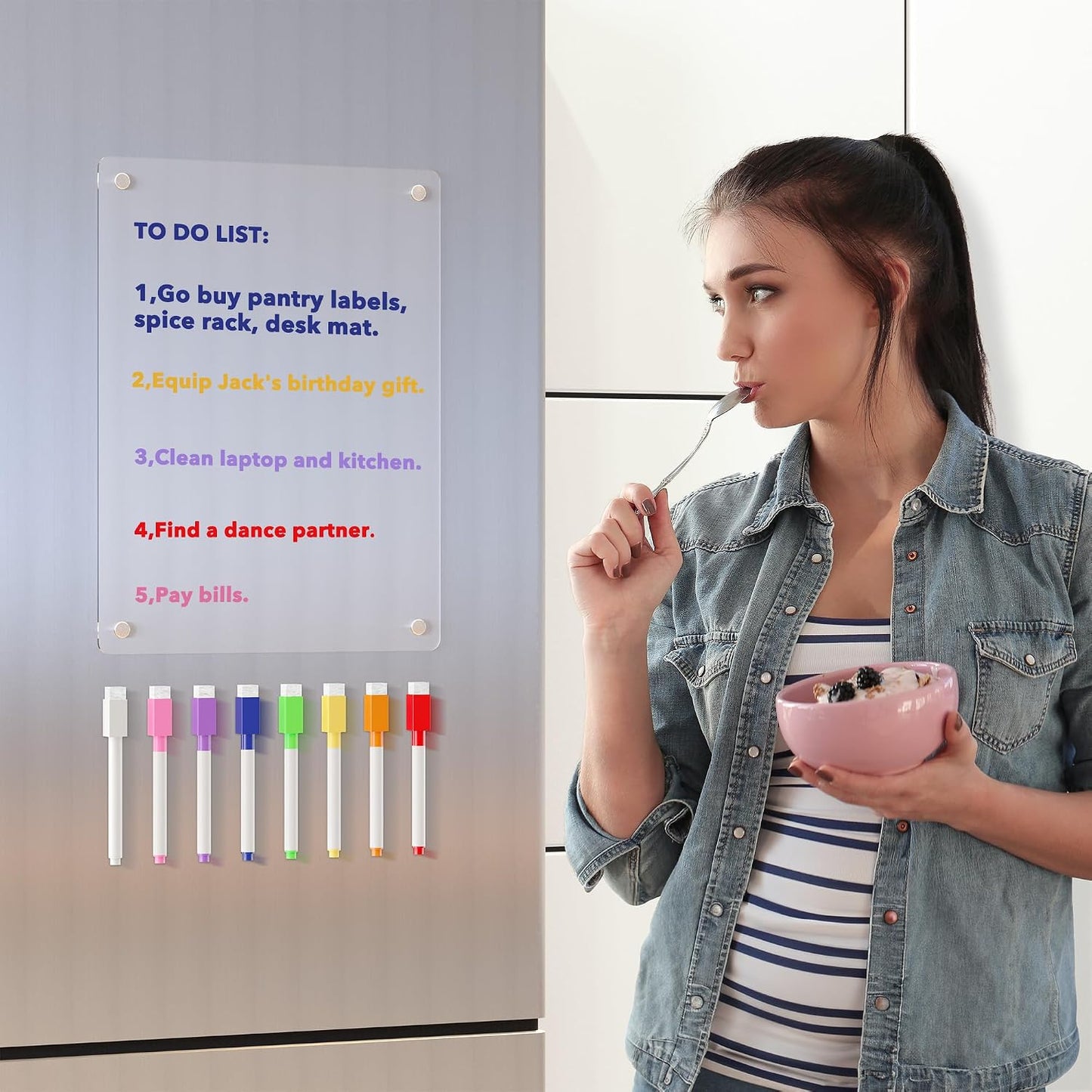 Neatsure Acrylic Magnetic Dry Erase Board Review: A Stylish and Functional Addition to Your Fridge