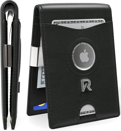 Black LeatherAirTag Clip