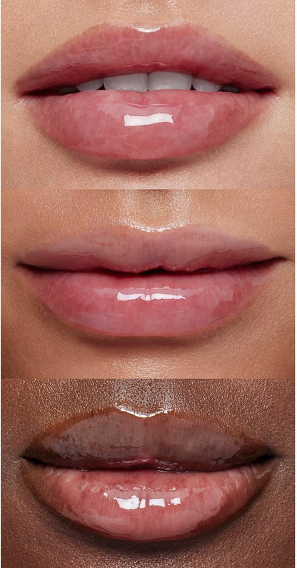 e.l.f. Glow Reviver Lip Oil, Pflegendes getöntes Lippenöl für ein hochglänzendes Finish, angereichert mit Jojobaöl, vegan & tierversuchsfrei, Rose Envy
