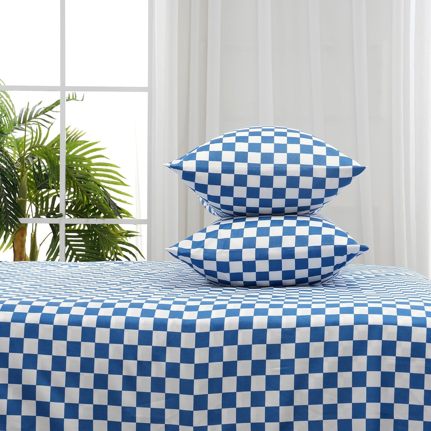 Bed Sheet Set 3 Piece - Twin Size - Soft Durable Microfiber Bedding Sheet Set