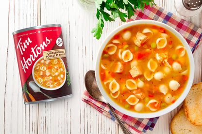 Tim Hortons Hühnernudelsuppe, servierfertig, 540 ml Dose {Importiert aus Kanada}