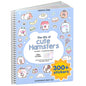 CUPKIN Animals Habitat 500+ Kids Sticker Book Toddler Airplane Travel Activity Coloring and Sticker Book, Road Trip Essentials, 12 Coloring Pages + 12 Scenes for Ages 2–8 Years