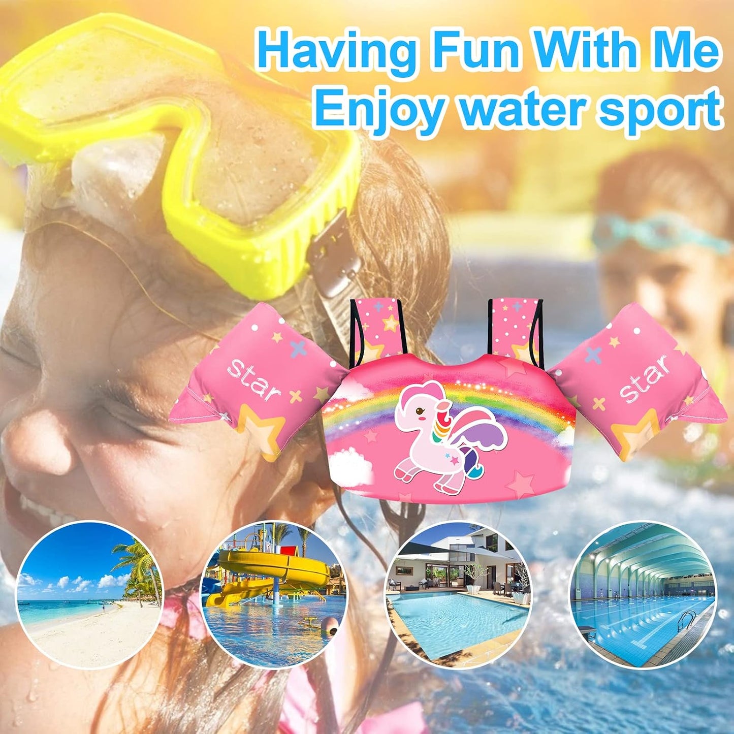 Chriffer Kids Swim Vest Life Jacket: A Safe and Fun Way for Kids to Learn Swimming