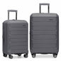 Traveler's Choice Pagosa Hardshell Expandable Luggage with Spinner Wheels, Slate Blue, 3-Piece Set (22/27/30)