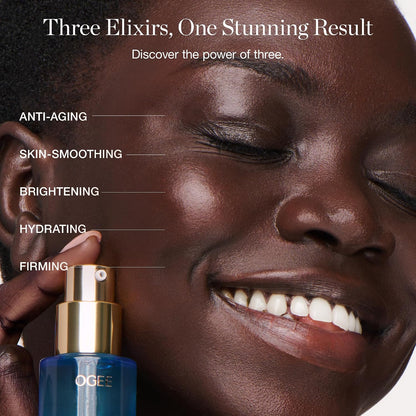 Ogee - Elixir Trio Virtual Bundle - Vitamin C THDA 20%, Natural Retinol Bakuchiol Serum 2% Elixir & Hyaluronic Acid HA 1.5%