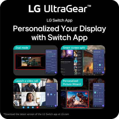 LG 24G411A-B 24 Zoll Ultragear Full HD (1920 x 1080) IPS Gaming Monitor, 144Hz (Übertaktet), 1ms MBR, NVIDIA G-Sync Kompatibel, AMD FreeSync, HDR10, HDMI, DisplayPort, Schlanker Standfuß, Schwarz