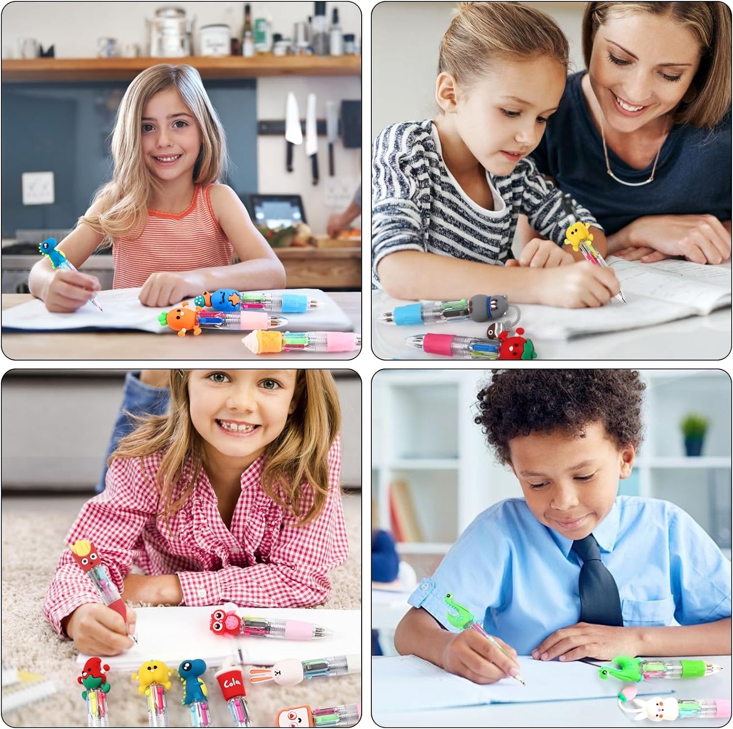 CZWZ 20Pcs Mini Multicolor Pens: A Fun and Functional Gift for Kids