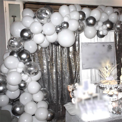 Pastellrosa und lilafarbene Ballons, 12-Zoll-Metallic-Lila-Flieder-Pink-Konfetti-Ballon-Set für Mädchen, Frauen, Kpop, Schmetterling-Geburtstag, Babyparty, Brautparty, Hochzeit, Prinzessin, Disco, Musikparty-Dekorationen