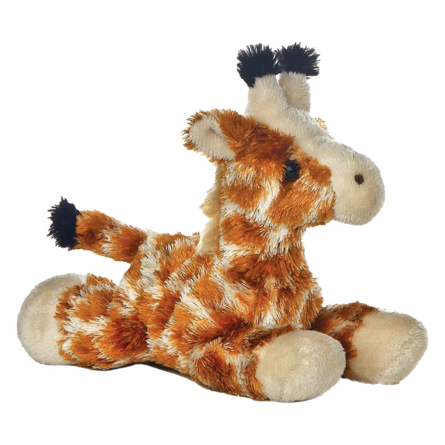 Aurora® Adorable Mini Flopsie™ Ginger Cat™ Stuffed Animal - Mini Companions Ready for Playful Adventures - for Kids All Ages, Toddlers, Adults, and Families - Orange 8 Inches