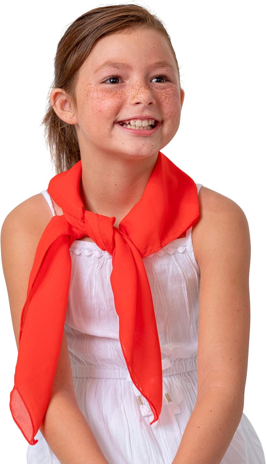 Skeleteen Chiffon Head Neck Scarf - A Simple yet Chic Accessory