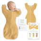 SwaddleDesigns Swaddle Sack with Arms Up Half-Length Sleeves and Mitten Cuffs,