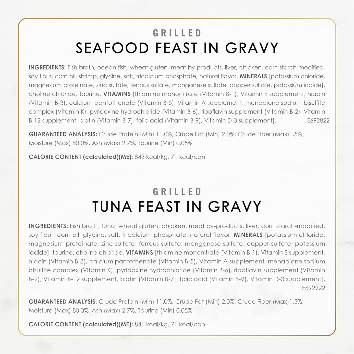 Purina Fancy Feast Grilled Wet Cat Food Review: A Taste of the Ocean