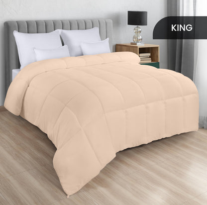 Utopia Bedding Steppbetten Queen-Größe, Ganzjahres-Bettdeckeneinlage, Daunenalternative Box-gesteppte Bettdecke mit Ecklaschen, Maschinenwaschbar (Weiß)