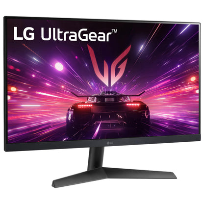 LG 24G411A-B 24 Zoll Ultragear Full HD (1920 x 1080) IPS Gaming Monitor, 144Hz (Übertaktet), 1ms MBR, NVIDIA G-Sync Kompatibel, AMD FreeSync, HDR10, HDMI, DisplayPort, Schlanker Standfuß, Schwarz