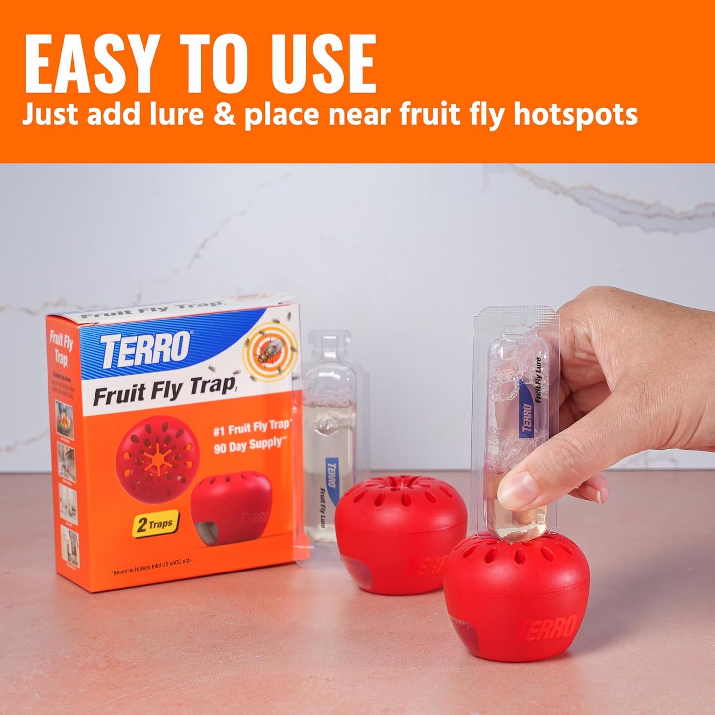 TERRO Fruit Fly Trap 4-Pack Review: A Discreet and Effective Solution