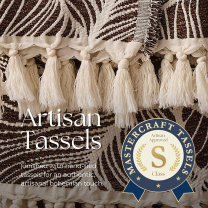 Cozy Up with the DOWN HOME Chenille Cotton Throw Blanket