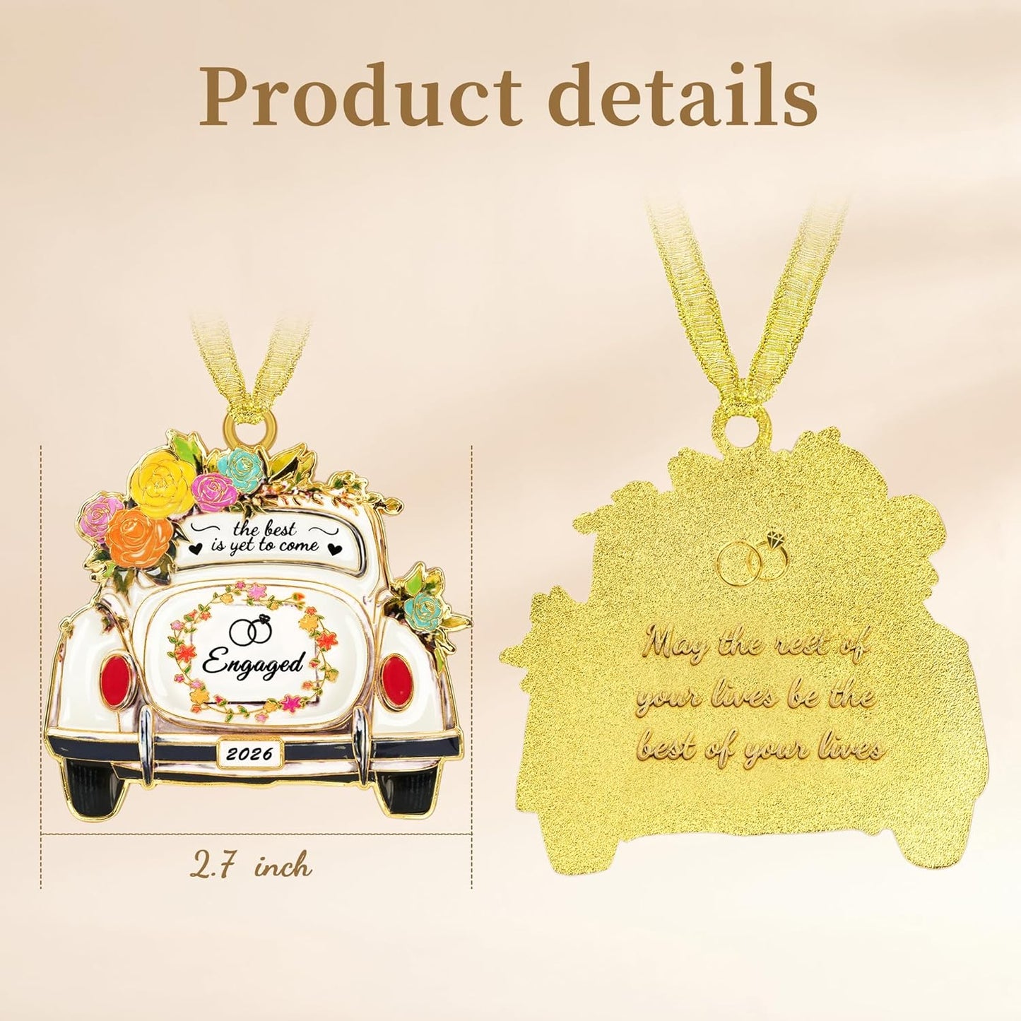 Make Your Engagement Unforgettable with Sereney's Beautiful Ornament