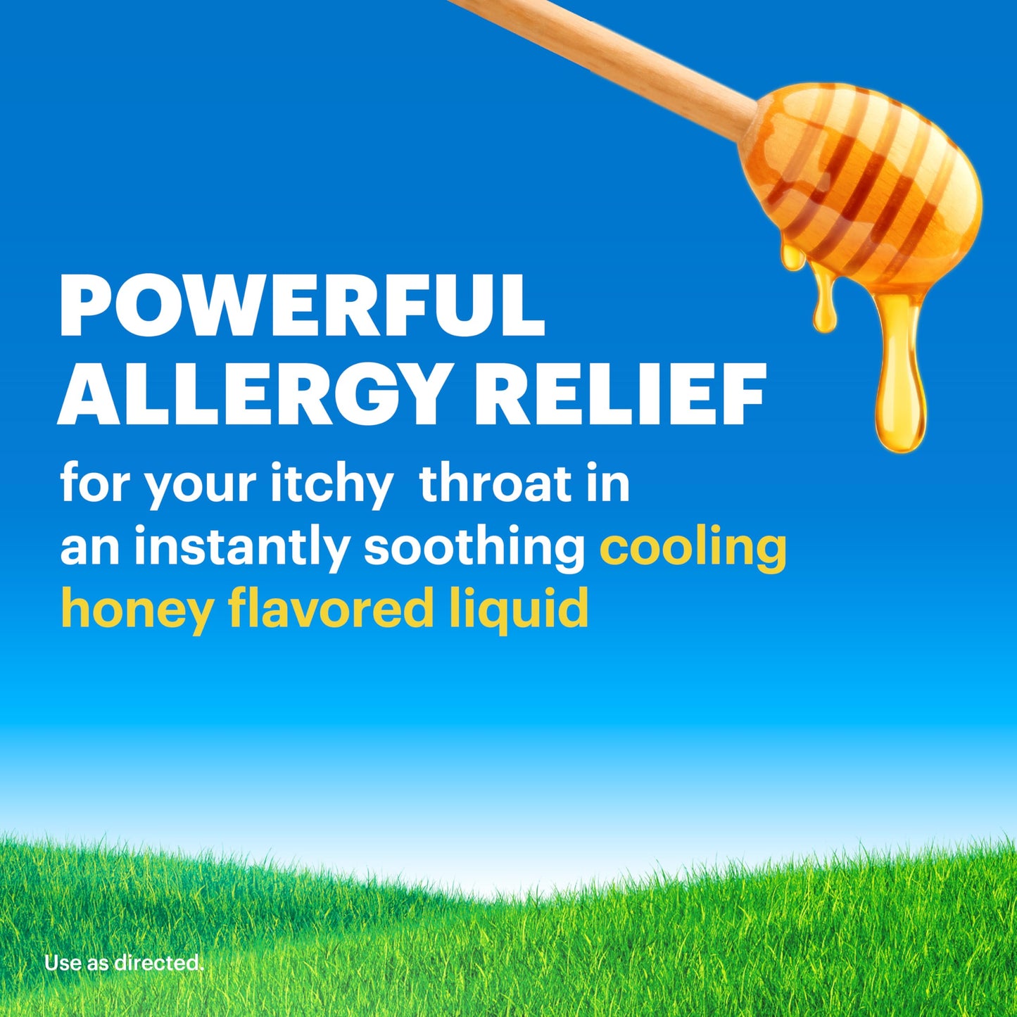 Claritin® Liquid, Allergy Medicine for Adults, 24-Hour Non-Drowsy Loratadine 5mg, Antihistamine, Cooling Honey Flavored, 8 fl. oz (Pack of 2)