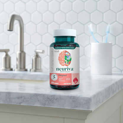 Neuriva Neuriva Brain Performance - Original Gummies 12/50 Ct., Strawberry, 50 Count