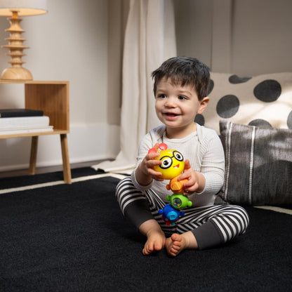 Baby Einstein Sticky Spinner BPA-freies Hochstuhl-Aktivitätsspielzeug, 3 Monate+
