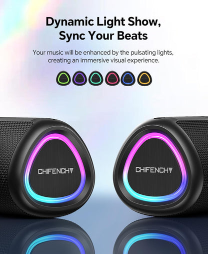 Beach-Ready Sound: CHIFENCHY's Portable Bluetooth Speaker