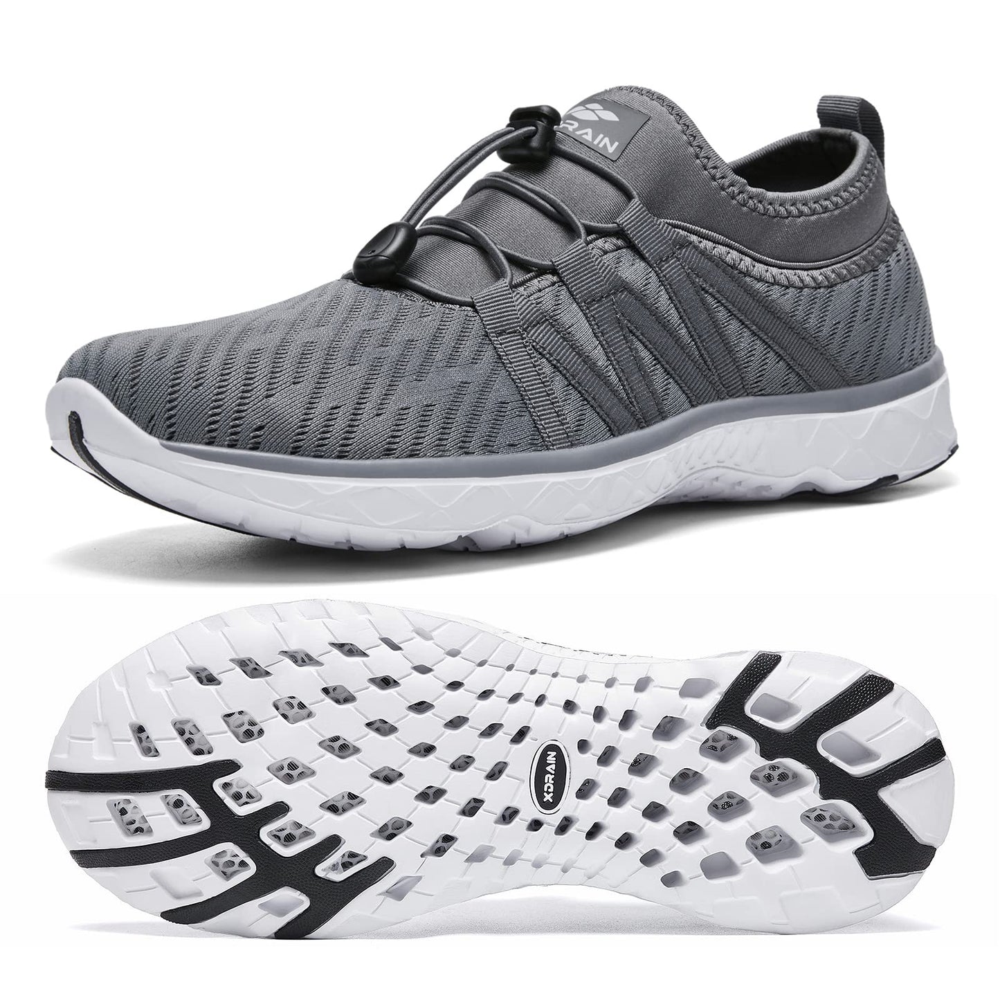 ALEADER Men's Quick Drying Aqua Water Shoes