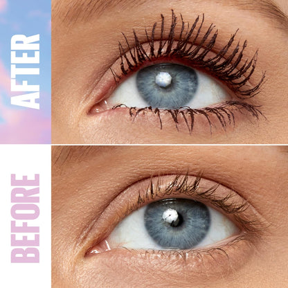 Maybelline New York Lash Sensational Sky High Washable Wimperntusche, Volumen, Länge, Definition, Schwung, Verdichtung, aufbaubare Formel, Very Black, 7.2 ml