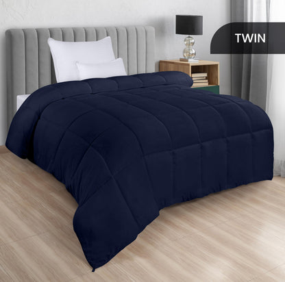 Utopia Bedding Steppbetten Queen-Größe, Ganzjahres-Bettdeckeneinlage, Daunenalternative Box-gesteppte Bettdecke mit Ecklaschen, Maschinenwaschbar (Weiß)