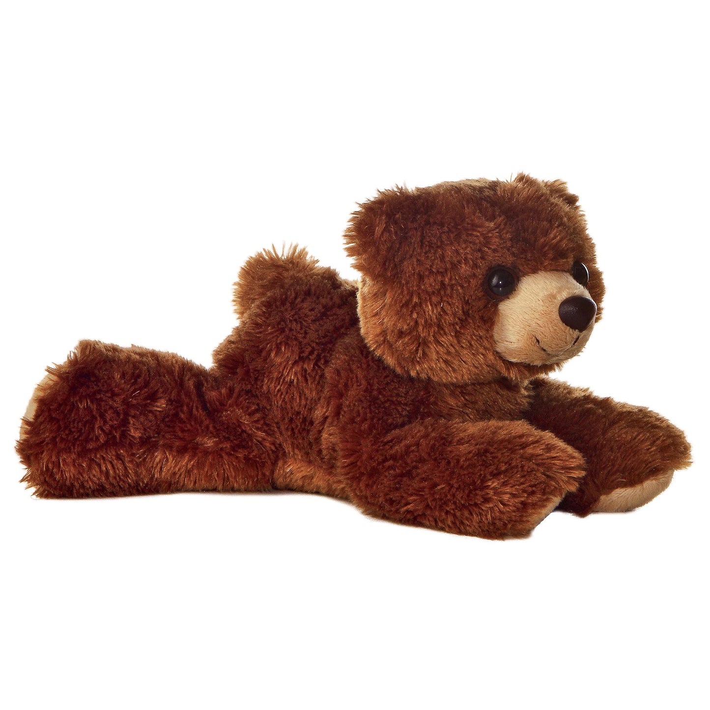 Aurora® Adorable Mini Flopsie™ Ginger Cat™ Stuffed Animal - Mini Companions Ready for Playful Adventures - for Kids All Ages, Toddlers, Adults, and Families - Orange 8 Inches