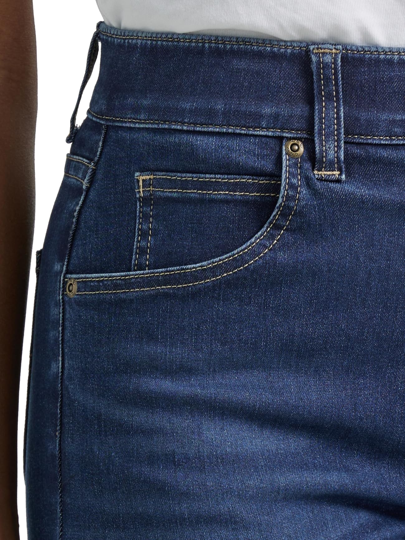 Lee Damen Ultra Lux Comfort mit Flex Motion Skinny Leg Jeans mit Ever Fit, Schwarz, 10