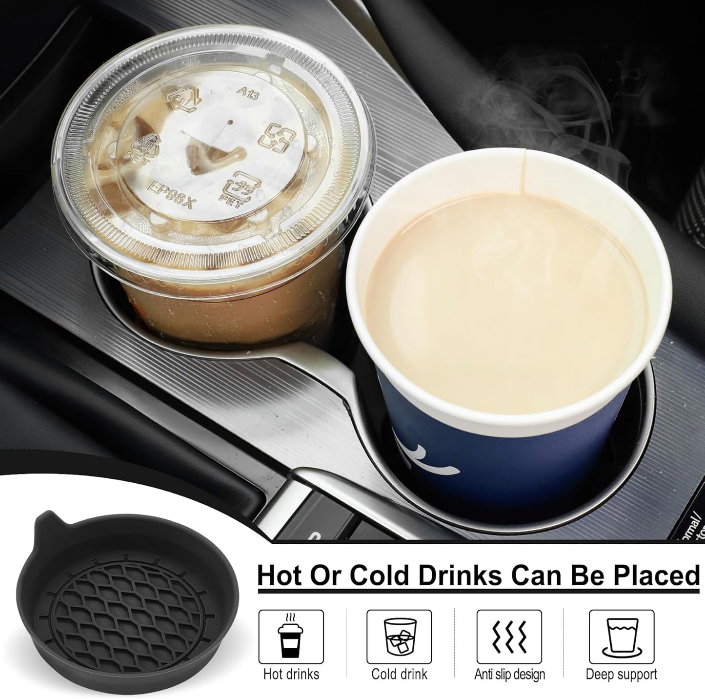 SINGARO Car Cup Holder Coaster: A Game-Changer for a Cleaner Ride