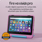 Amazon Fire HD 8 Kids tablet, includes kid-proof bumper for ages 3-5, ad-free content with parental controls, 13-hr battery, 32GB, Blue, newest model
