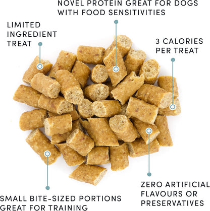 Crumps' Naturals, Mini Trainers Rind (halbfeucht), 132 g, Hundeleckerlis