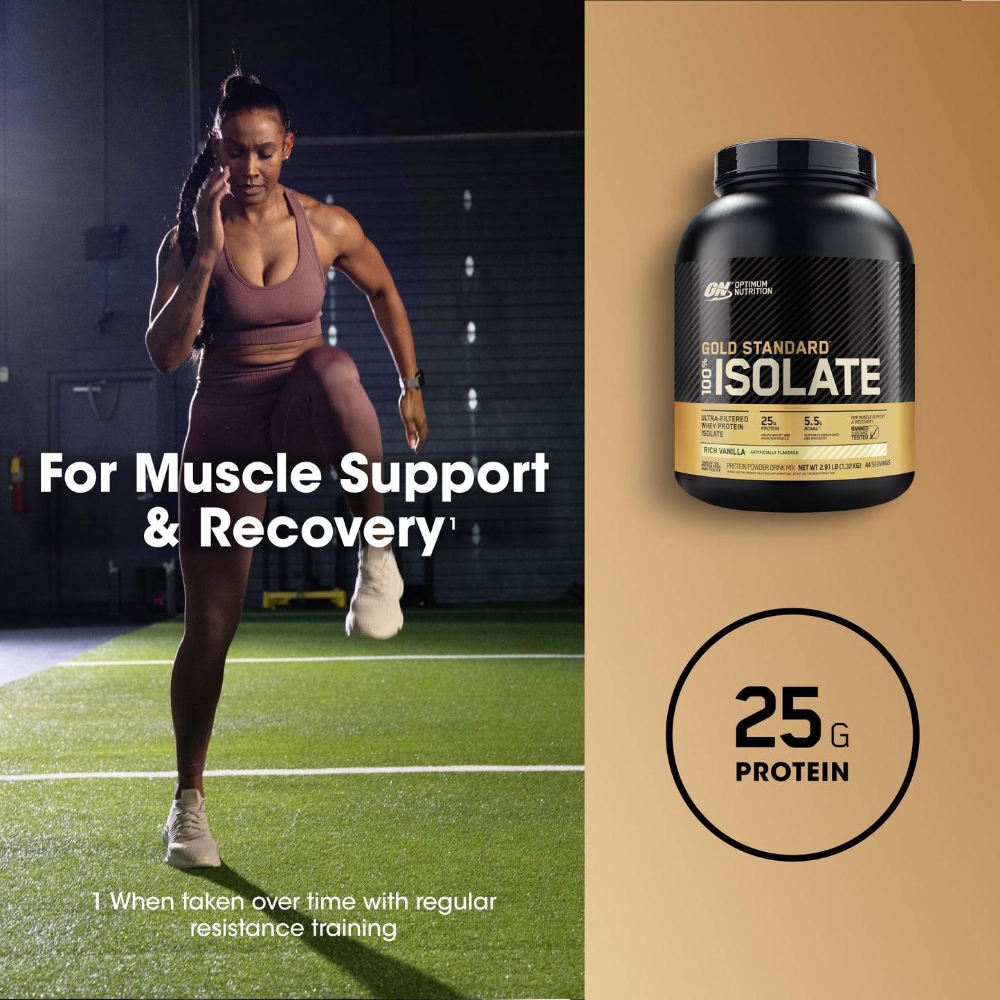 Optimum Nutrition Gold Standard 100% Isolate, Protein Powder, Chocolate Bliss, 3 Pounds, 44 Servings. Whey Protein Isolate (Packaging May Vary) (Pack of 4)
