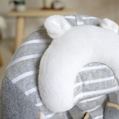 Ingenuity ConvertMe 2-in-1 Kompakte tragbare automatische Babyschaukel & Babysitz, batteriebetriebene Vibrationen, Naturgeräusche, 0-9 Monate 2,7-9 kg (Raylan)