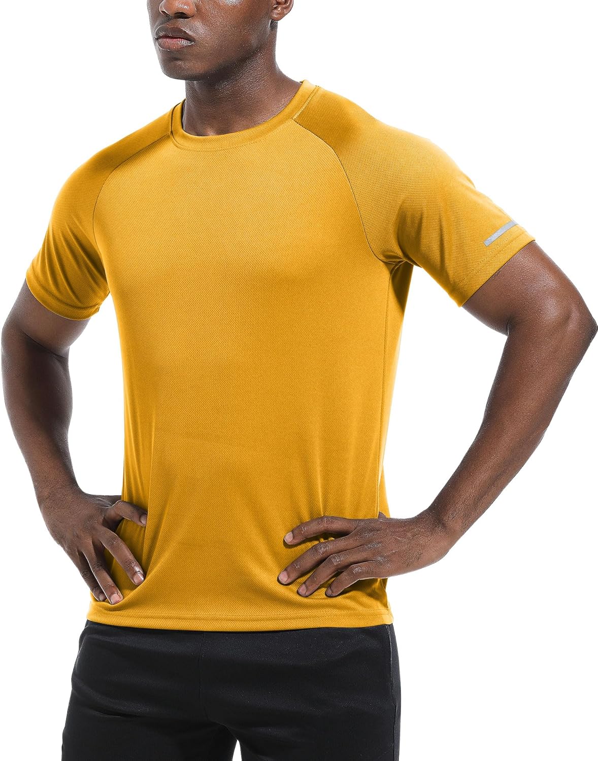 Boyzn 1er, 3er, 5er oder 7er Pack Herren-Trainings-Laufshirts, Dry Fit feuchtigkeitsableitendes T-Shirt, Gym Sport Kurzarm-T-Shirts