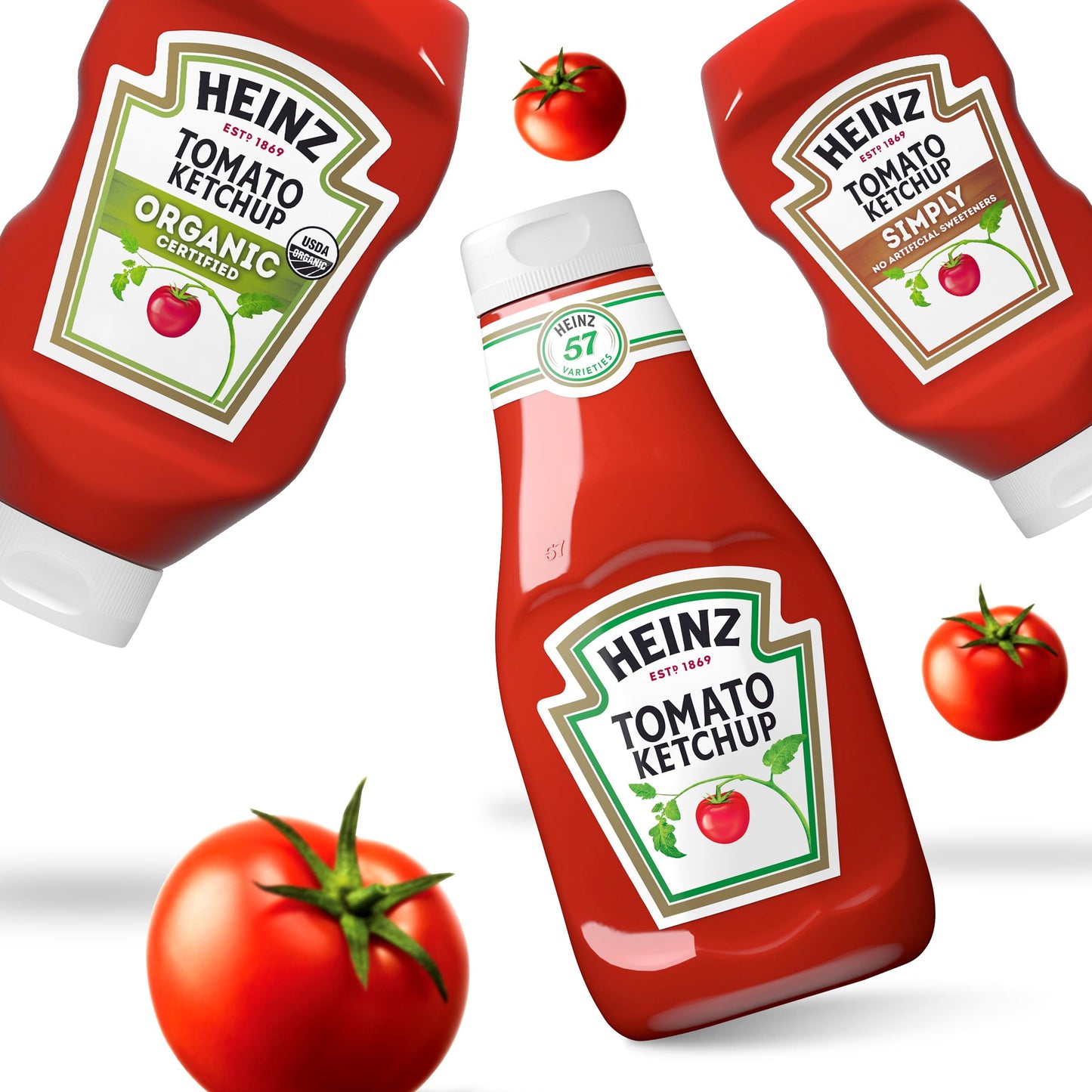 HEINZ Ketchup für den Kühlschrank – 2er-Pack, 2,5 Liter/84,56 Flüssigunzen {Importiert aus Kanada}