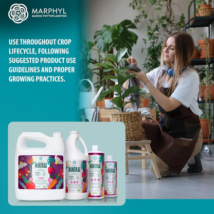 MARPHYL Universaldünger – Organischer, nährstoffreicher Dünger & Bodenverbesserer für Zimmer- & Gartenblumen, Gemüse, Sukkulenten, Bambus & Hydrokulturen