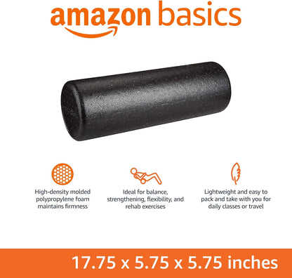 Amazon Basics Schaumstoffrolle mit hoher Dichte, rund