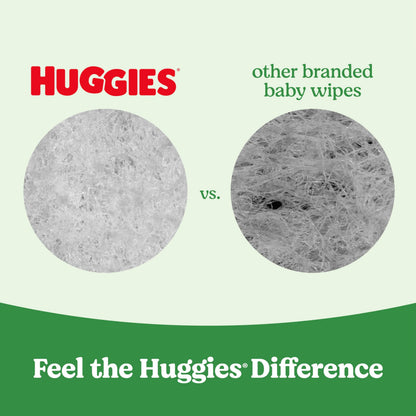 Huggies Natural Care Sensitive Baby-Feuchttücher, parfümfrei, hypoallergen, 99 % gereinigtes Wasser, 15 Flip-Top-Packungen (insgesamt 960 Tücher)