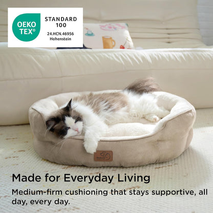 Bedsure Dog Beds for Small Dogs - A Cozy Retreat for Your Furry Friend