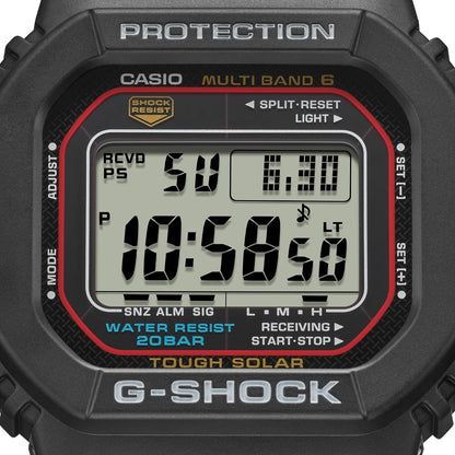 Casio G-Shock GWM5610-1 Men's Solar Black Resin Sport Watch