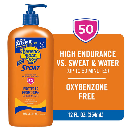 Banana Boat Sport Ultra SPF 50 Sunscreen Lotion: A Top Pick for Active Families