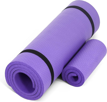 PurpleYoga Mat w/Knee Pad