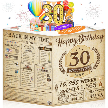 21st Birthday Card,3D Pop Up Funny 21st Birthday Decorations for Girls Granddaughter Sister,Happy 21 Year Old Birthday Gift for Daughter,Great 21Year Old Gifts Idea for Her,Jumbo Rose Glod In 2005