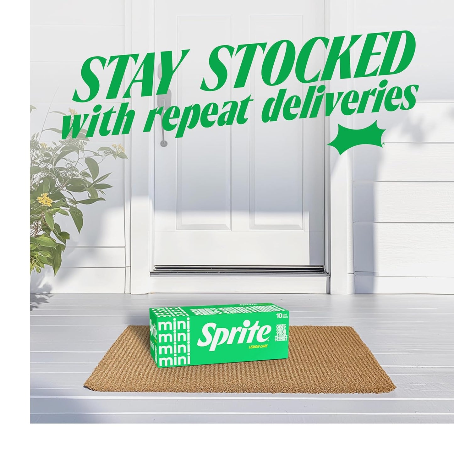 Spríte's Refreshing Twist: A Pack of 10 Mini Cans