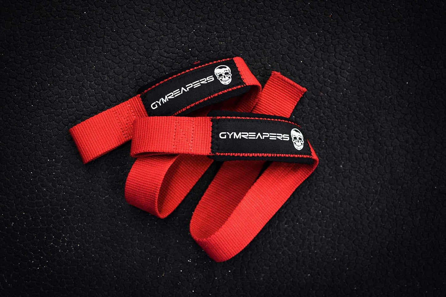 Gymreapers Hebe-Handgelenkbandagen für Gewichtheben, Bodybuilding, Powerlifting, Krafttraining und Kreuzheben – gepolstertes Neopren mit 45,7 cm Baumwolle