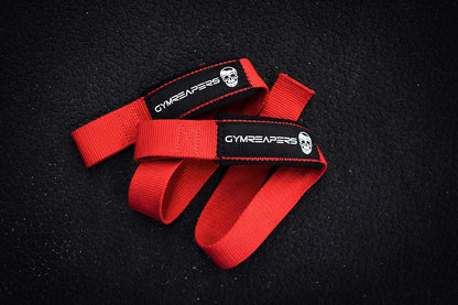 Gymreapers Hebe-Handgelenkbandagen für Gewichtheben, Bodybuilding, Powerlifting, Krafttraining und Kreuzheben – gepolstertes Neopren mit 45,7 cm Baumwolle