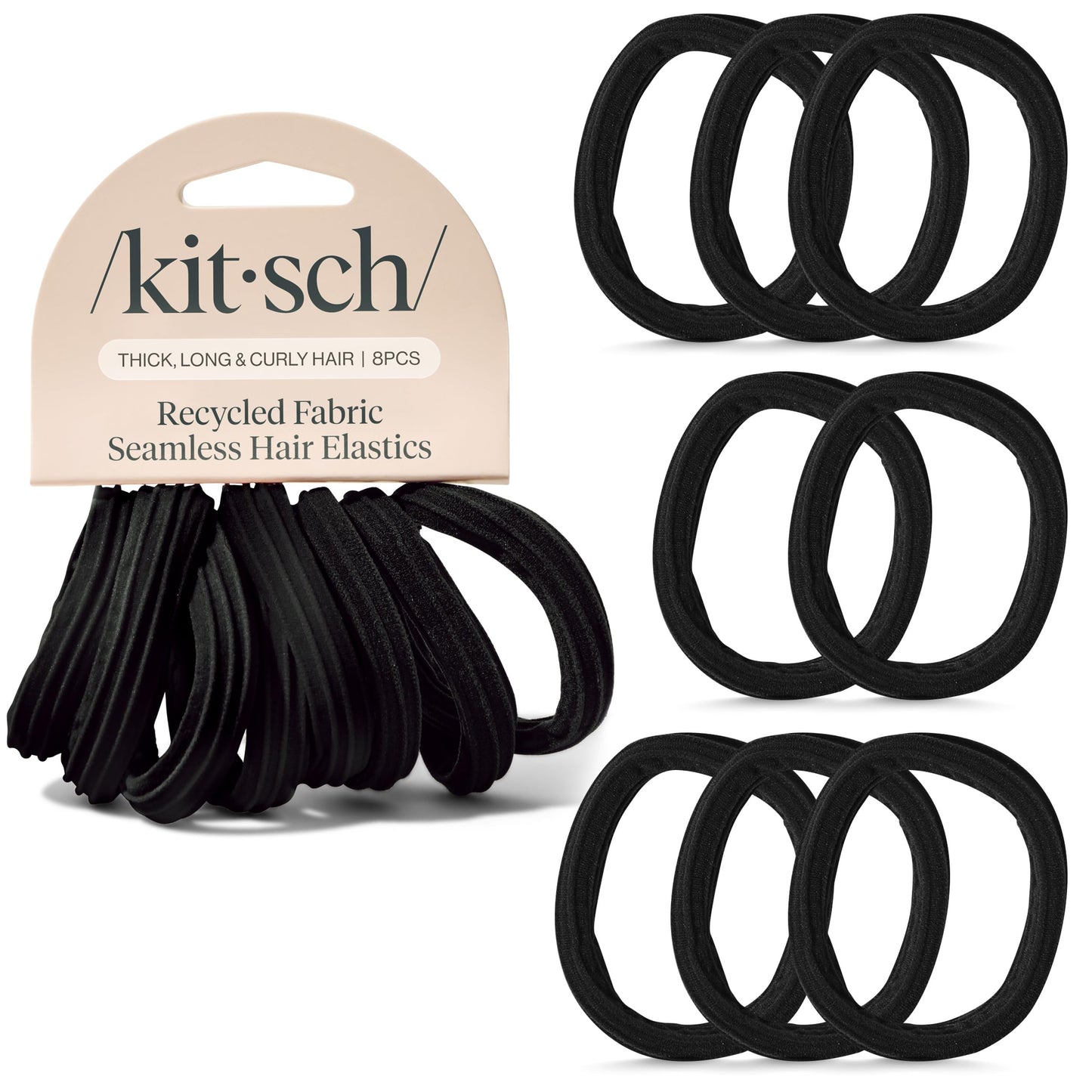 Black (Pack of 8)